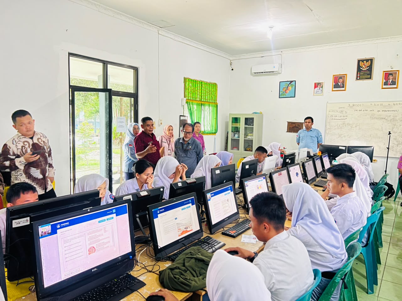 KUNJUNGAN BAPAK KEPALA CABANG DINAS PENDIDIKAN WILAYAH III DALAM RANGKA MENINJAU PELAKSANAAN TKA TAHUN 2026